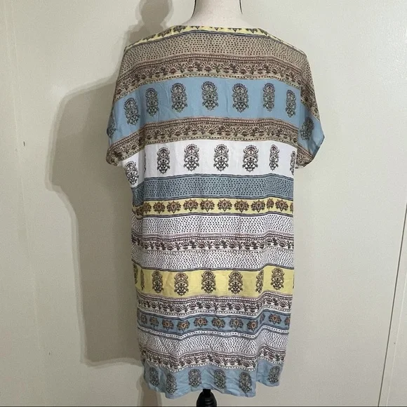 💥SOLD💥 J. Jill Multicolor Floral Print Button Down Top. Women’s size Medium - Picture 5 of 12